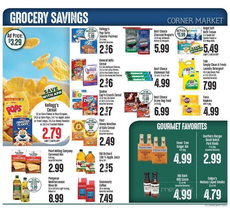 Corner Market - Hattiesburg, MS menu_pic