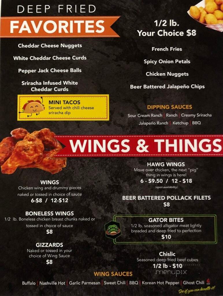 Silver Dollar - Hinton, IA menu_pic