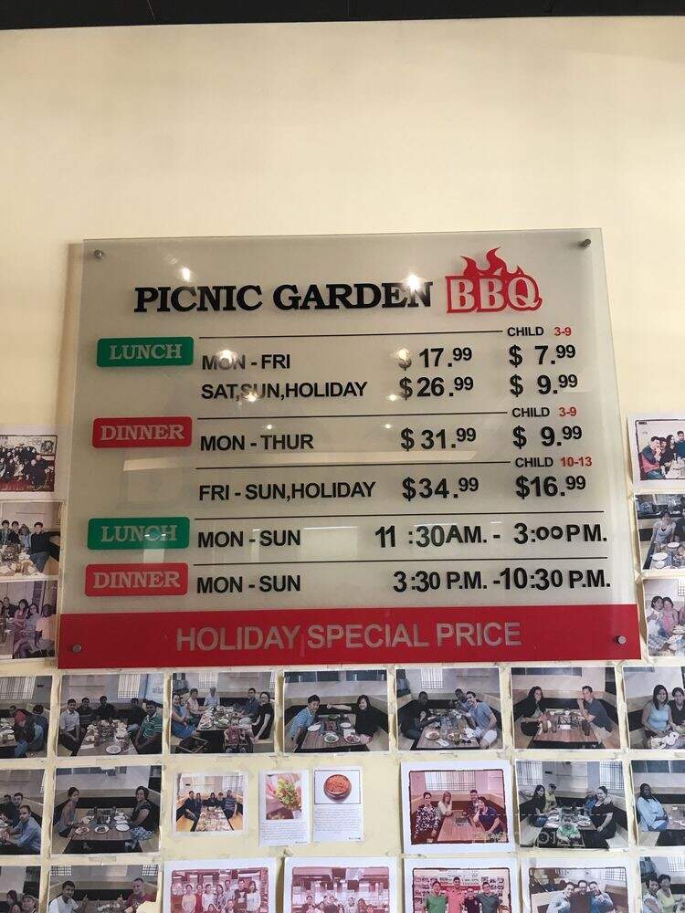 Picnic Gardens BBQ Buffet House - Edison, NJ