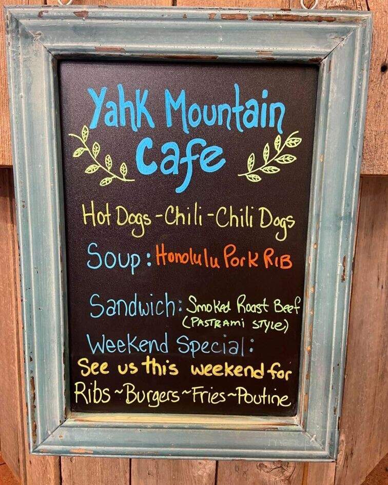 Two Scoop Steve - Yahk, BC menu_pic
