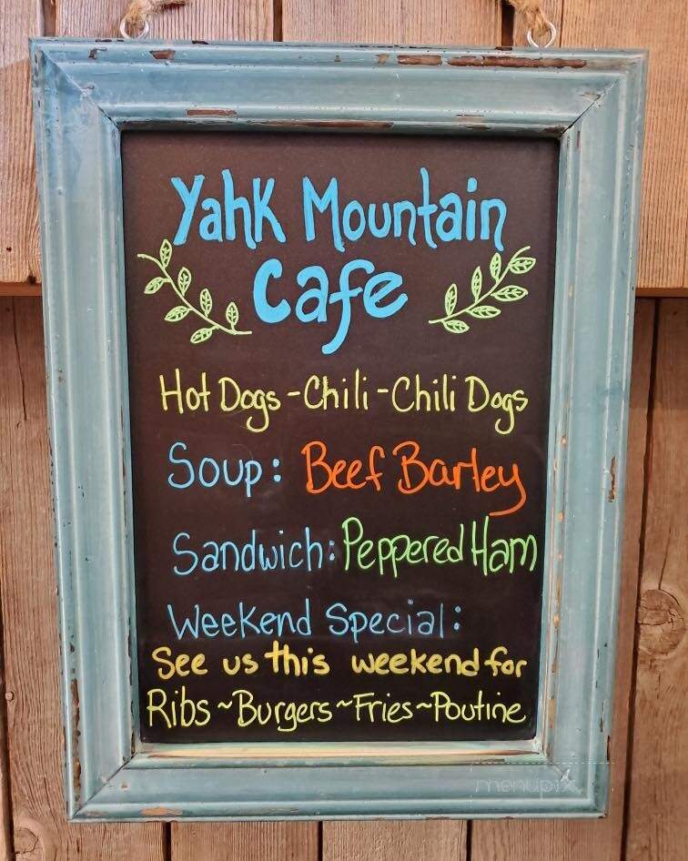 Two Scoop Steve - Yahk, BC menu_pic