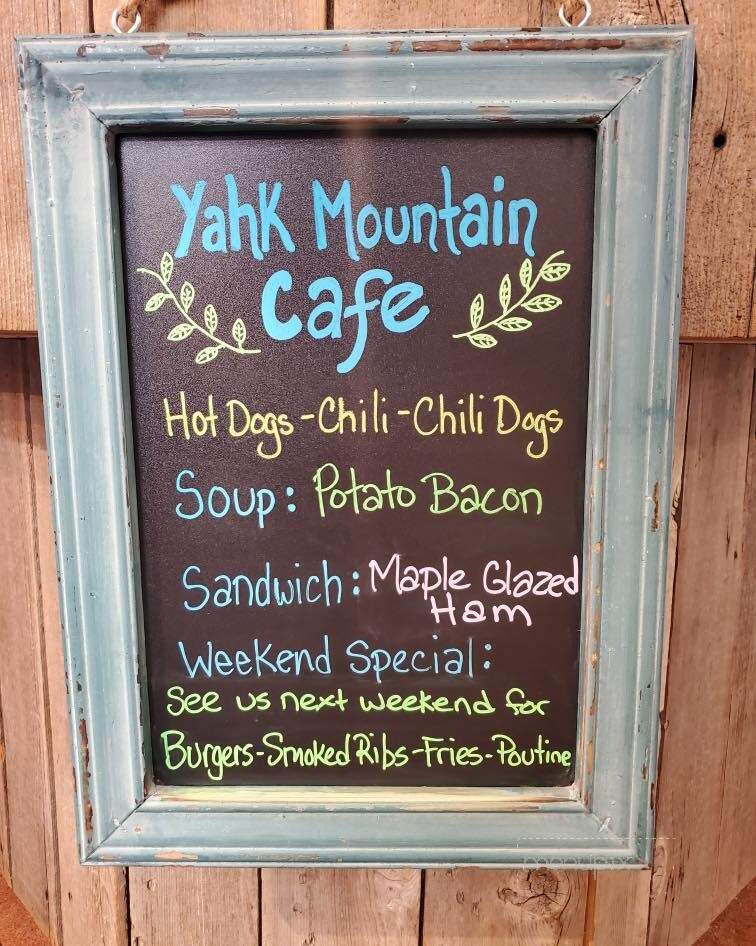 Two Scoop Steve - Yahk, BC menu_pic