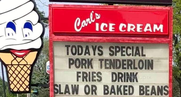Carl's Ice Cream Factory - Normal, IL menu_pic
