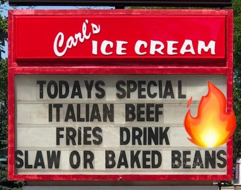 Carl's Ice Cream Factory - Normal, IL menu_pic