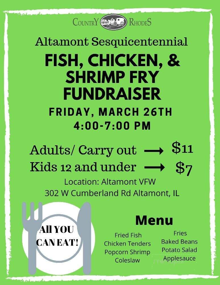 Country Rhodes Llc - Effingham, IL menu_pic