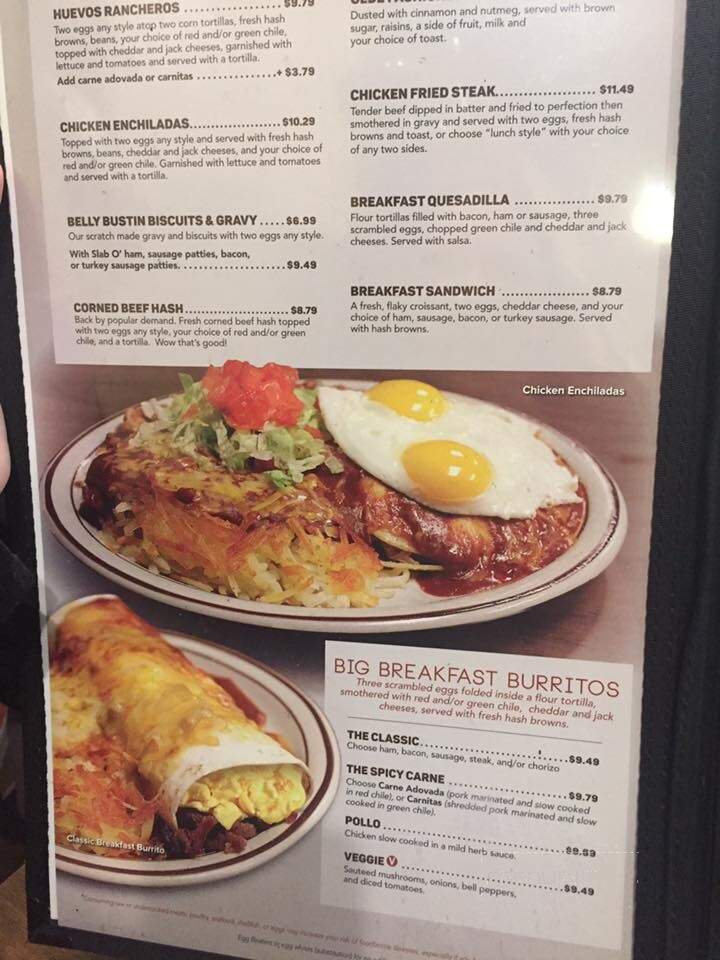 Wecks Restaurant - Albuquerque, NM menu_pic
