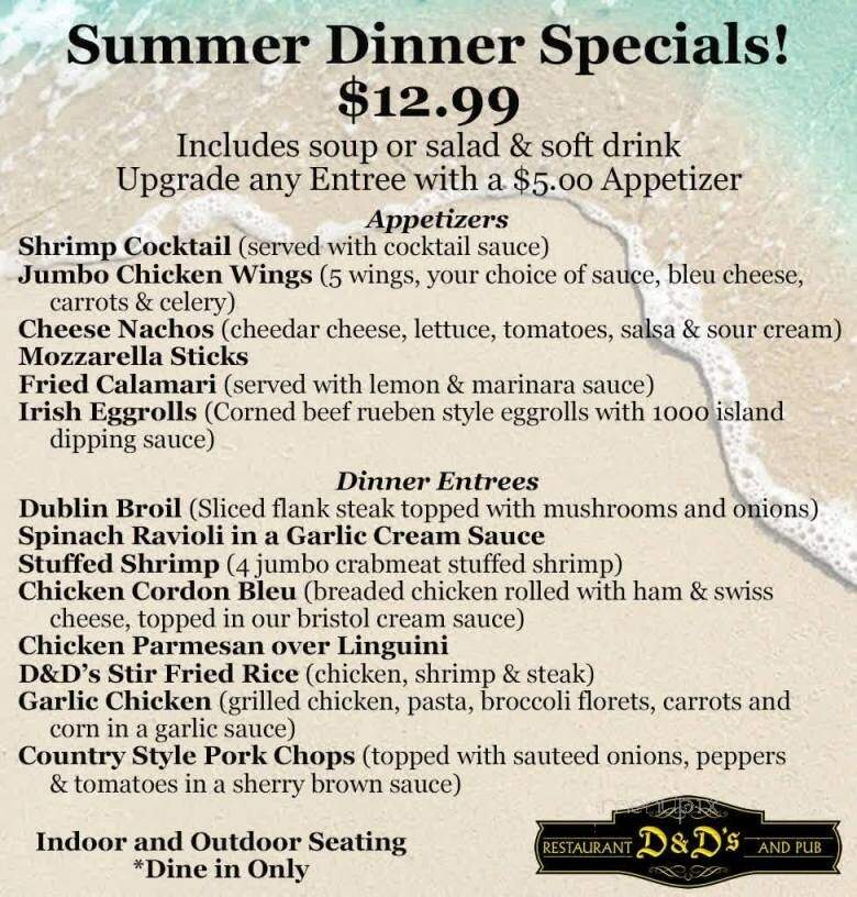 Doyler & Dunneys - New City, NY menu_pic
