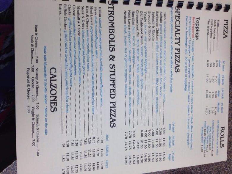 Papa Guido's - Norristown, PA menu_pic