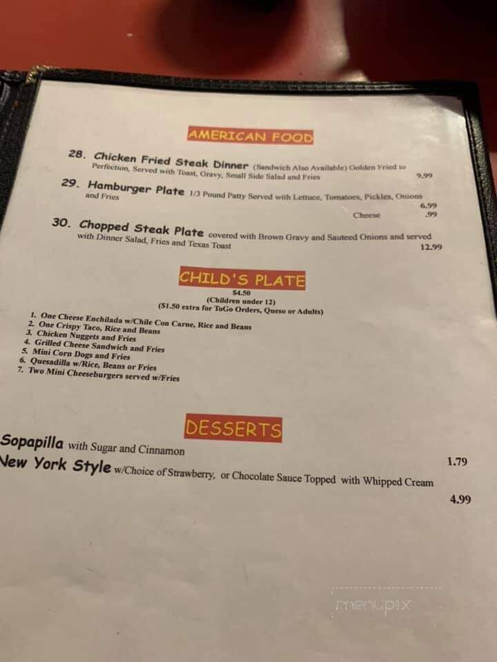 Madres Cocina - Forney, TX menu_pic