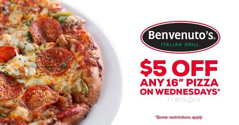 Benvenuto's Restaurant - Beaver Dam, WI menu_pic