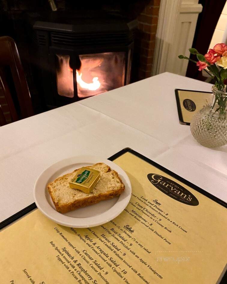 Garvan's - New Paltz, NY menu_pic