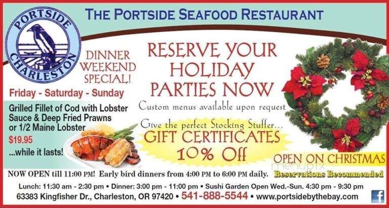 The Portside Restaurant - Charleston, OR