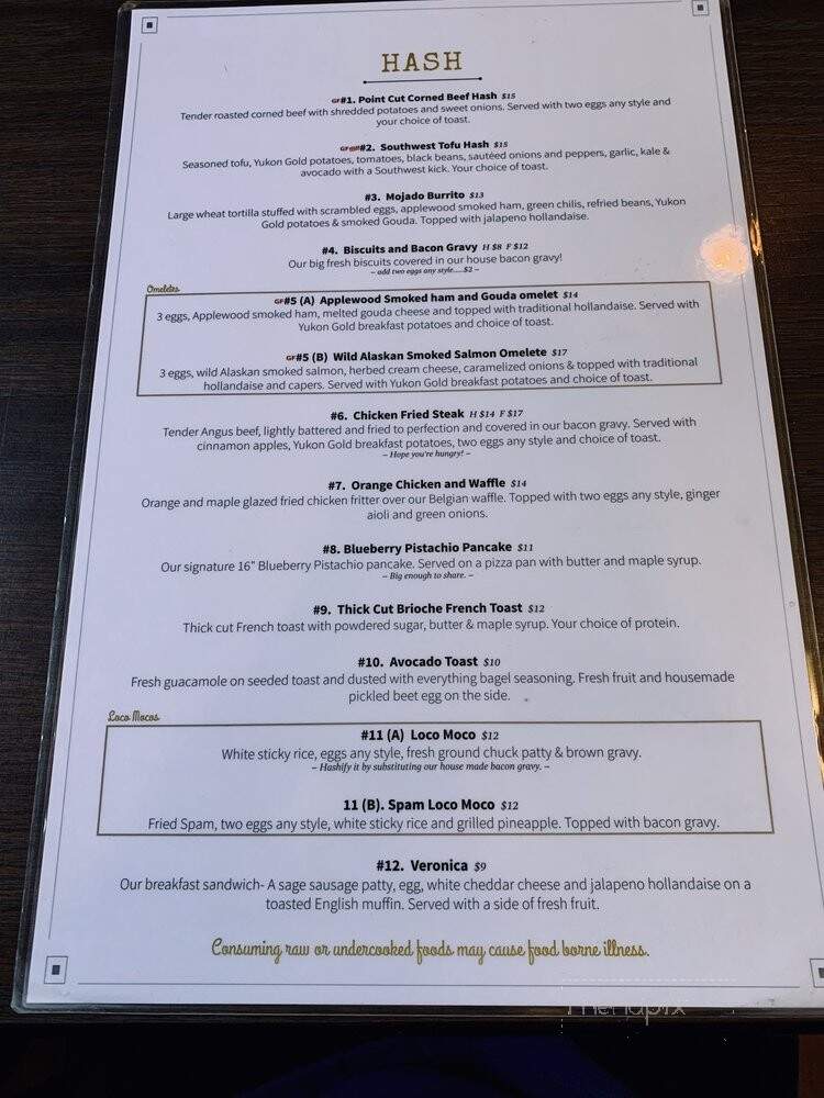 Hash - Olympia, WA menu_pic
