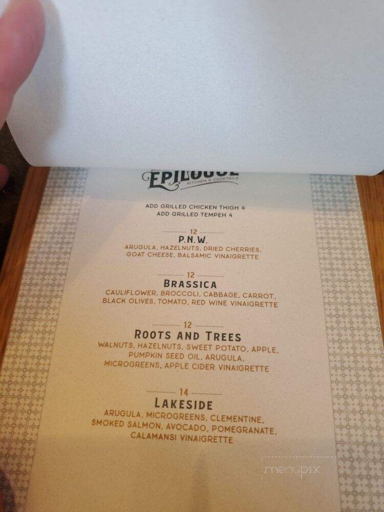 Epilogue Kitchen and Cocktails - Salem, OR