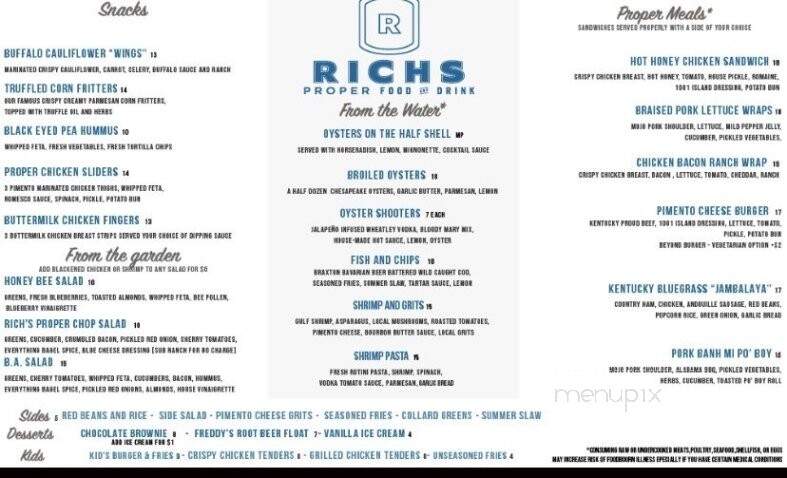Rich's Proper Food and Drink - Covington, KY