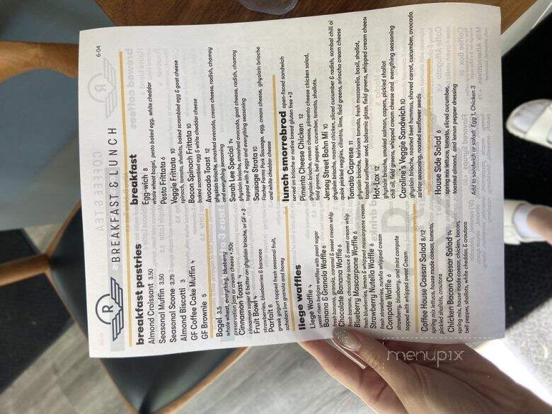 Rivet Coffee Bar & Roastery - Westfield, IN menu_pic