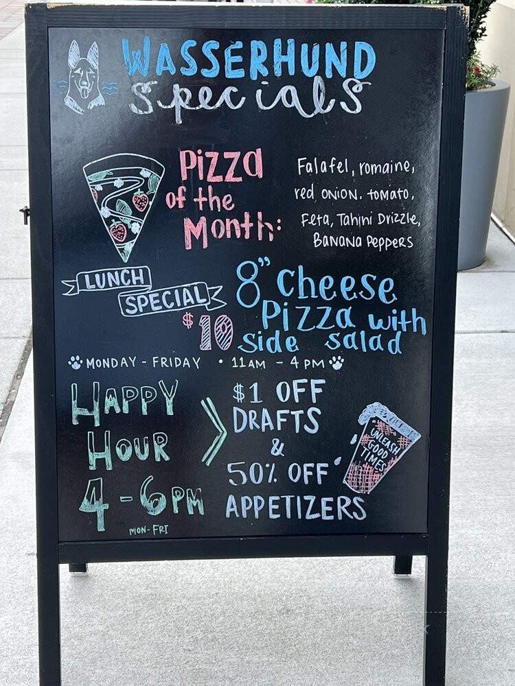 Wasserhund Brewing Company - Chesapeake, VA menu_pic