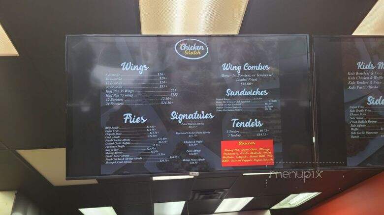 Chicken Scratch - Indianapolis, IN menu_pic