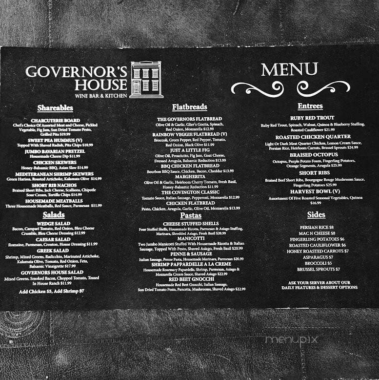 Governors House Wine Bar & Kitchen - Covington, KY