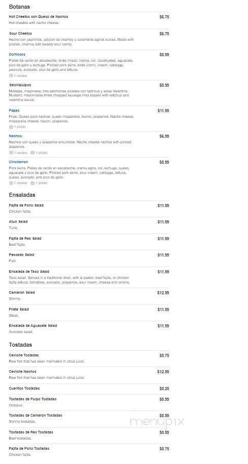 Tutty Frutty - Austin, TX menu_pic