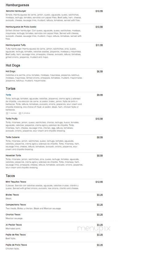 Tutty Frutty - Austin, TX menu_pic