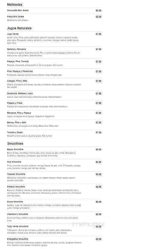 Tutty Frutty - Austin, TX menu_pic