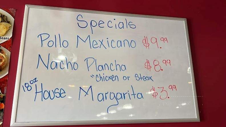 Tres Hermanos Nunez - Kenova, WV menu_pic