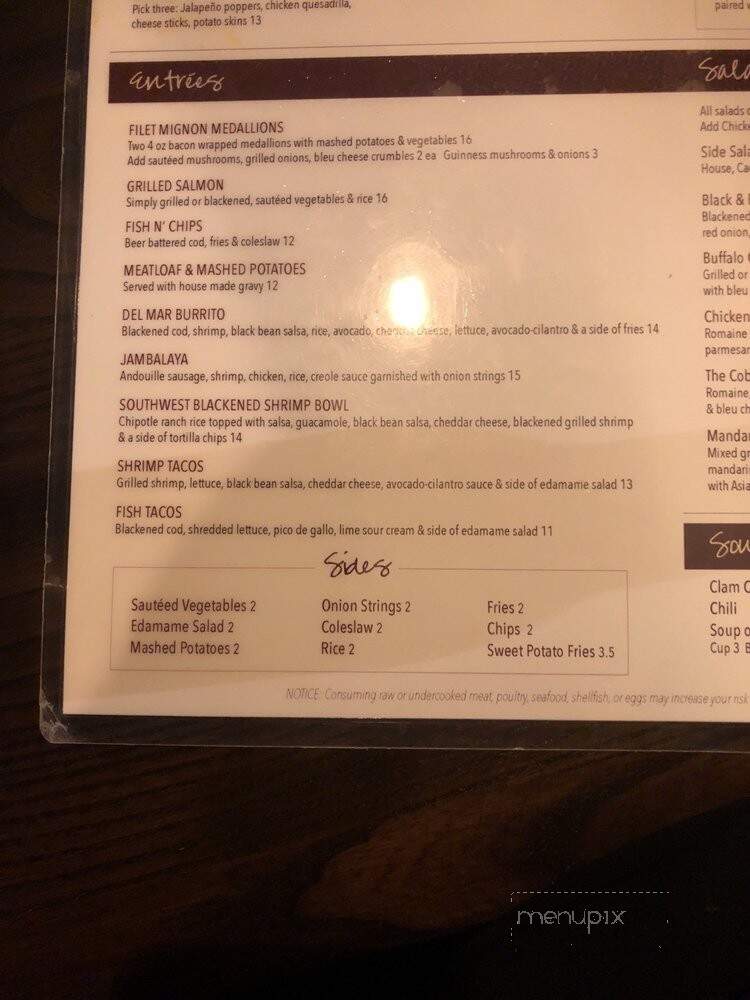 Truman's Tap Grill - Bradenton, FL menu_pic