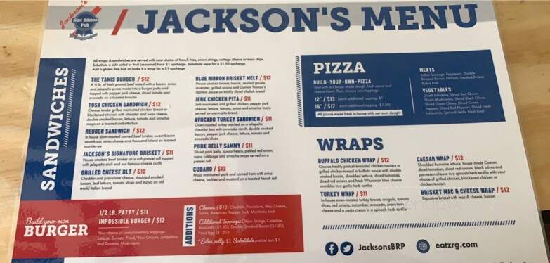 Jackson's Blue Ribbon Pub - Wauwatosa, WI