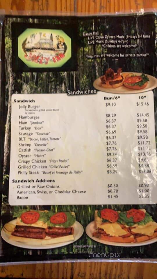 Jolly Inn - Houma, LA menu_pic