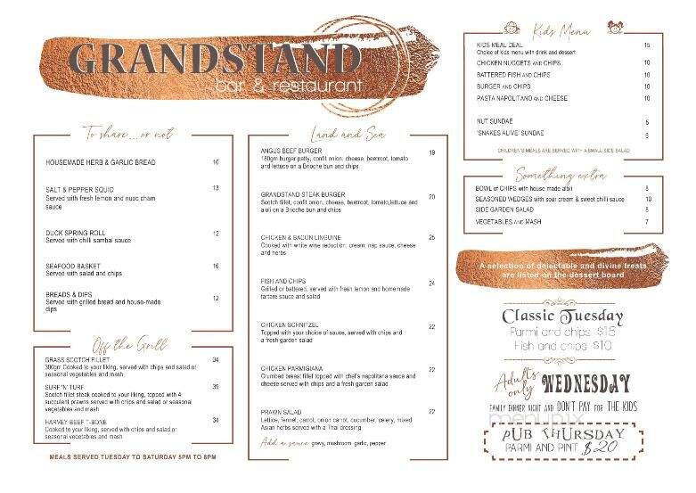 Grandstand Bar and Grill - Liberty Township, OH