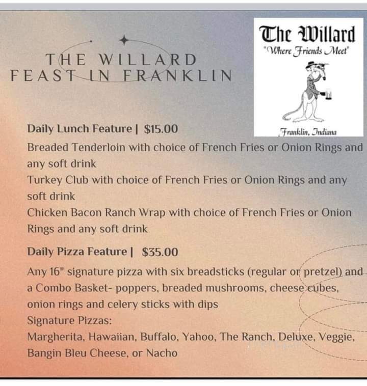 The Willard Restaurant - Franklin, IN