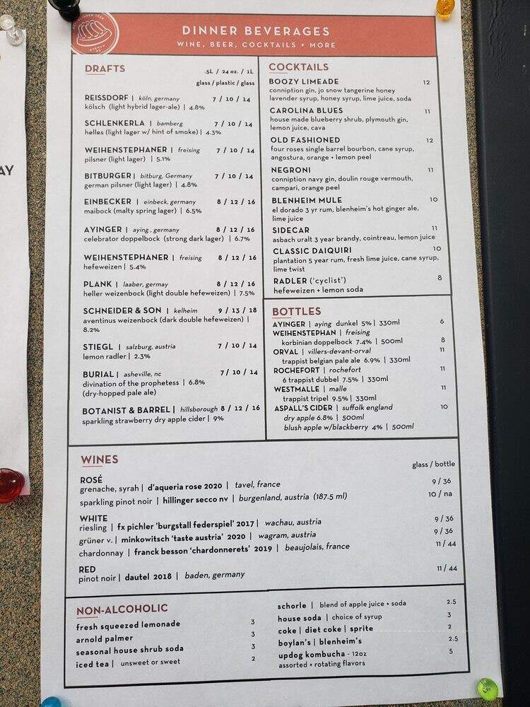 Guglhupf Bakery & Restaurant - Durham, NC menu_pic