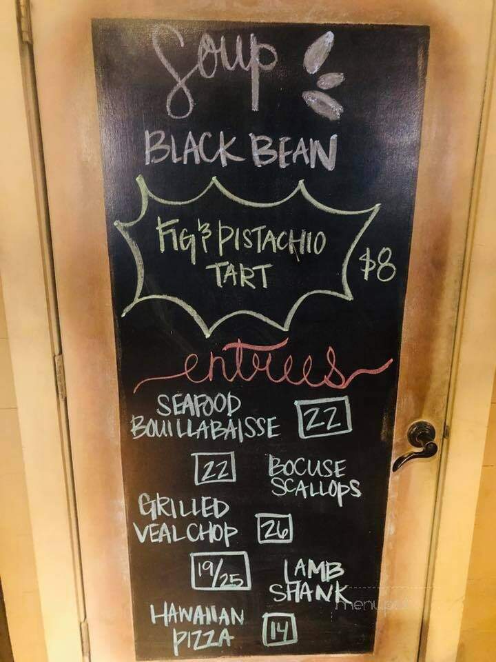 Marco Trattoria - Brevard, NC menu_pic