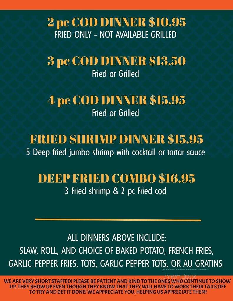 Meister's Place - New Richmond, WI menu_pic