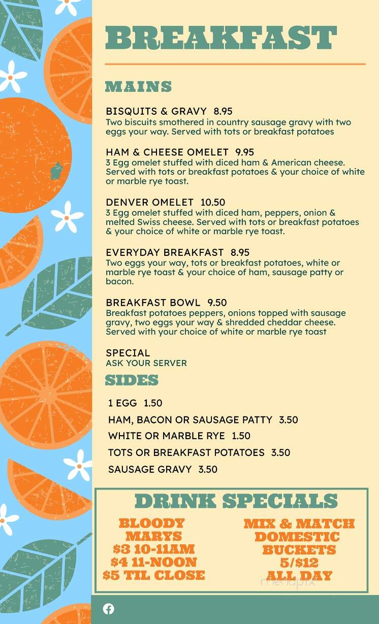 Meister's Place - New Richmond, WI menu_pic