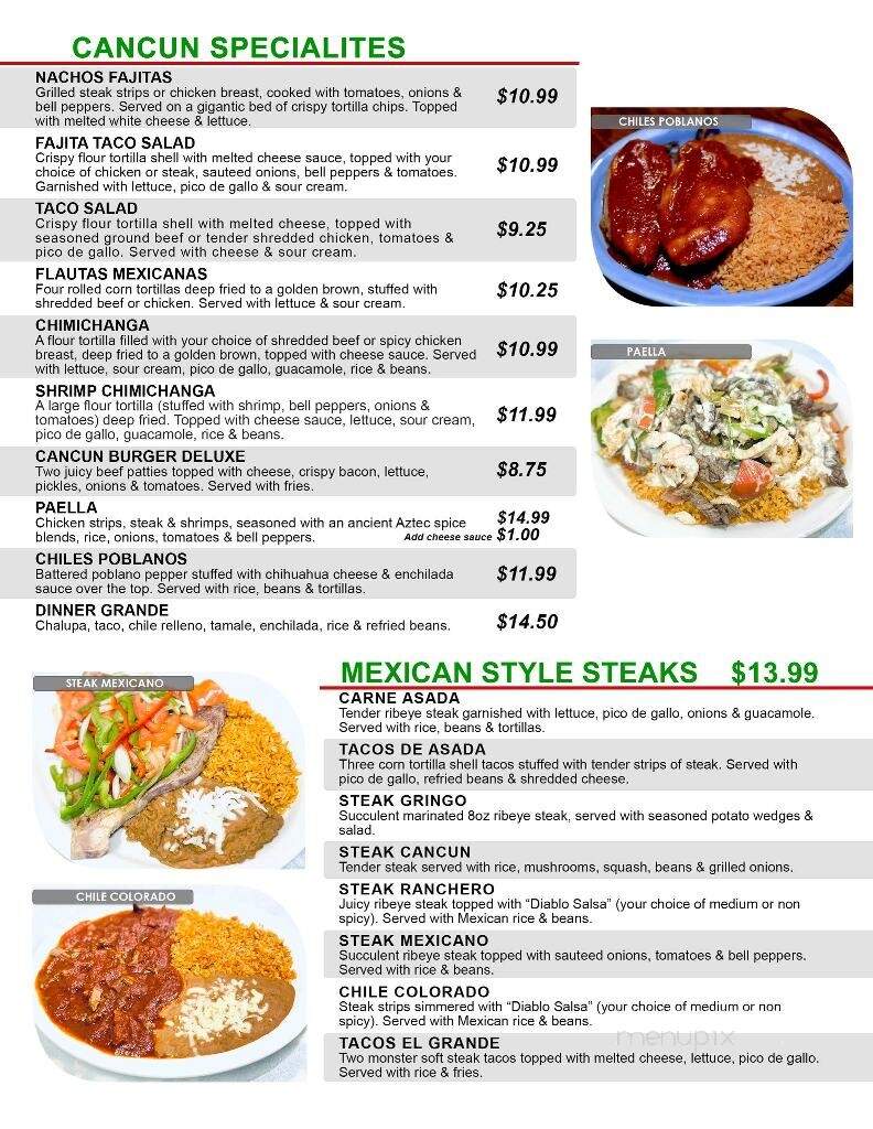 Cancun Mexican Restaurant - Henderson, KY
