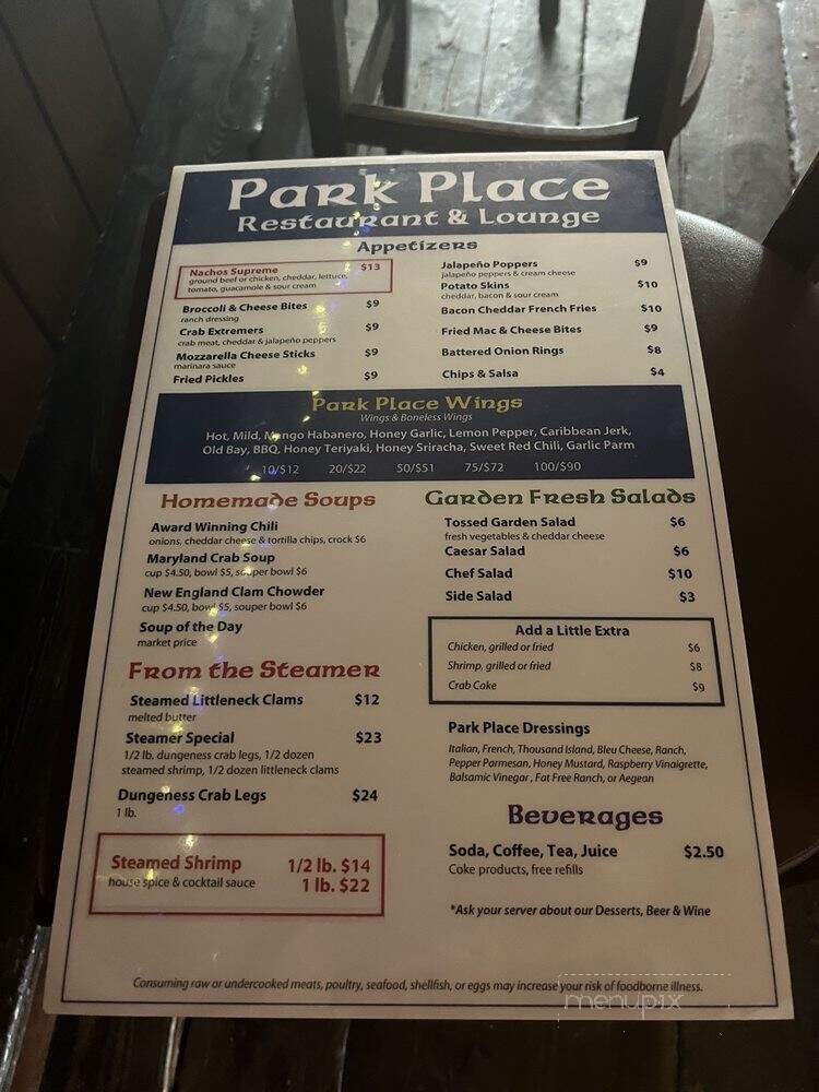 Park Place Restaurant & Lounge - Milford, DE