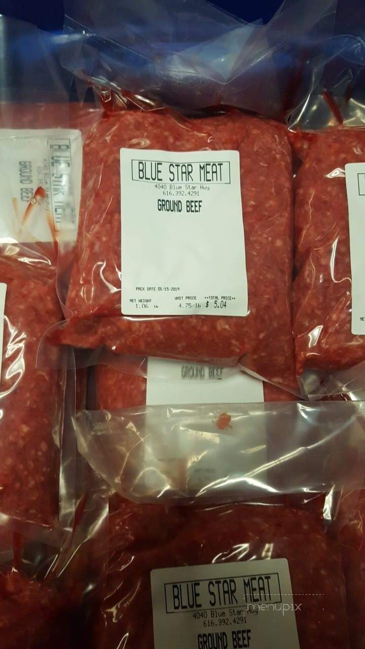 Blue Star Meat Co - Holland, MI menu_pic
