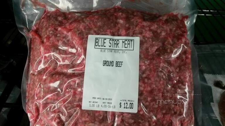Blue Star Meat Co - Holland, MI menu_pic