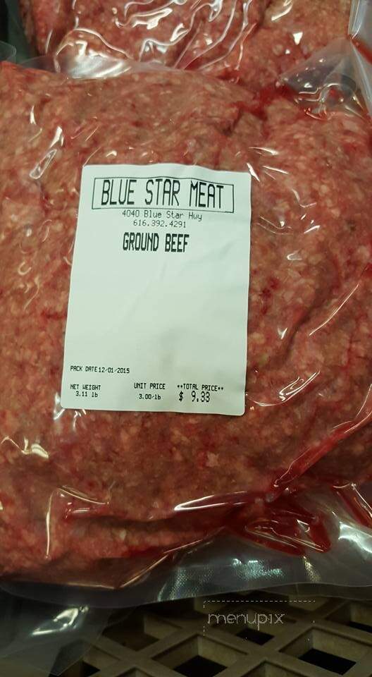 Blue Star Meat Co - Holland, MI menu_pic