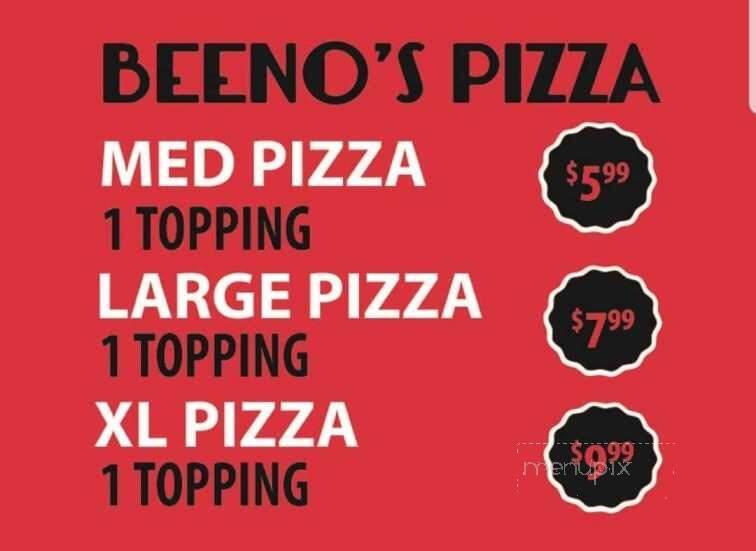 Beeno's Pizza - Oshawa, ON