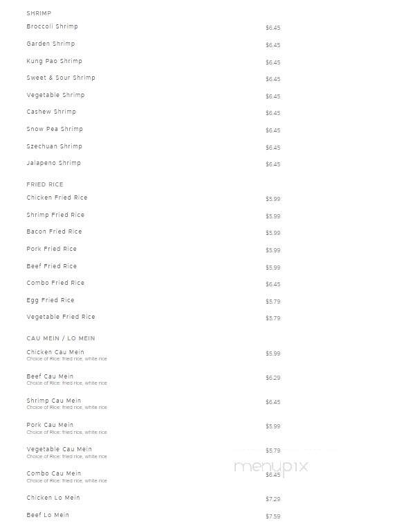 Imperial Garden Express IV - Salina, KS menu_pic