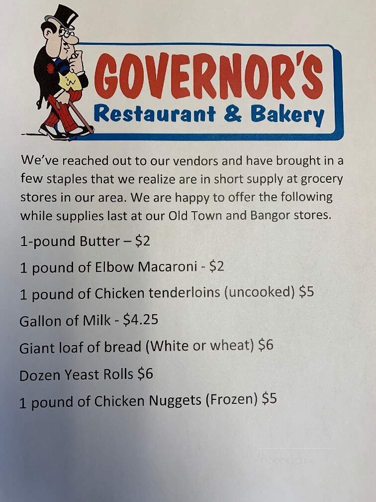 Governor's Restaurant - Bangor, ME