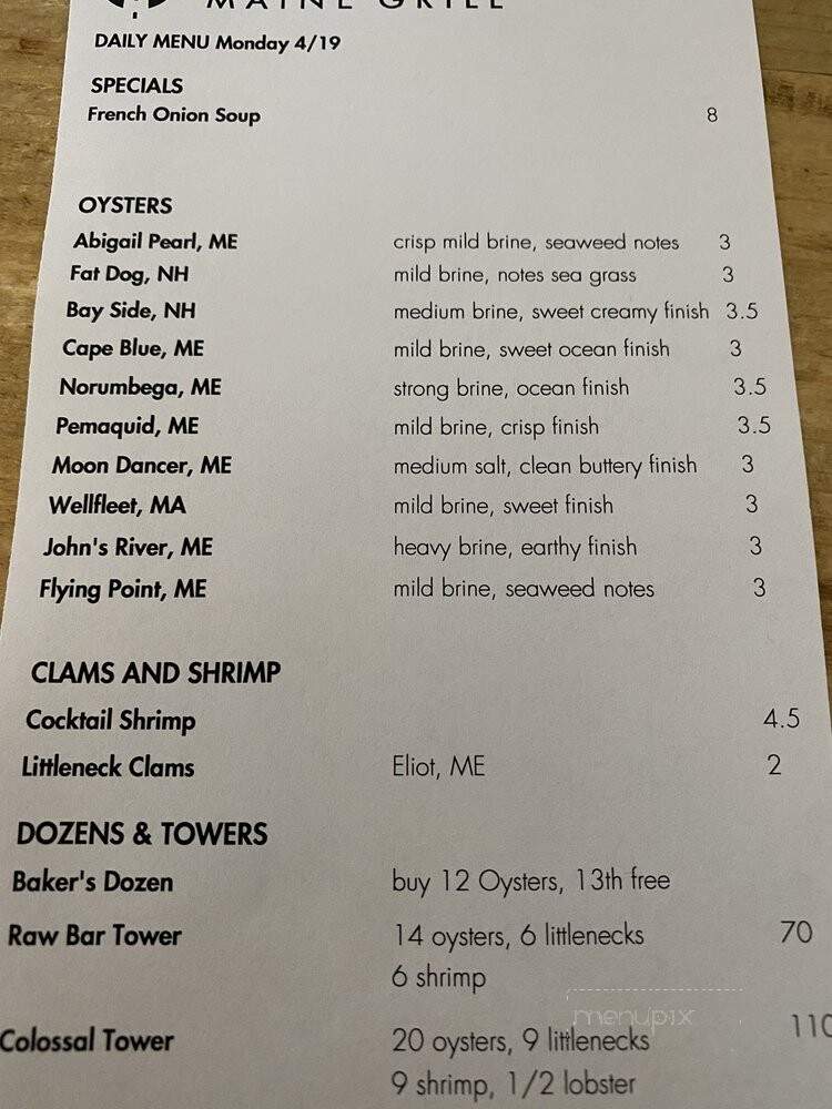 Robert's Maine Grill - Kittery, ME
