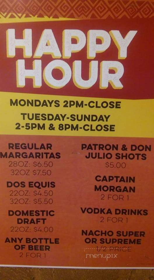 El Loro Mexican Restaurant - Coon Rapids, MN menu_pic