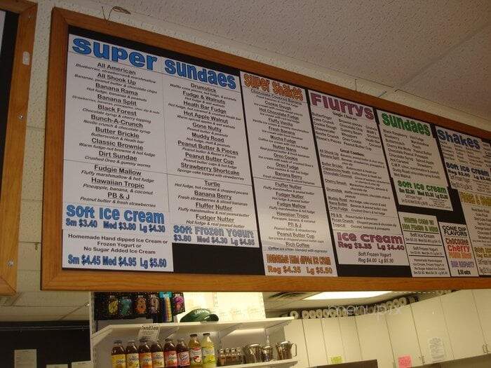 Kelly's Ice Cream - Portland, PA menu_pic