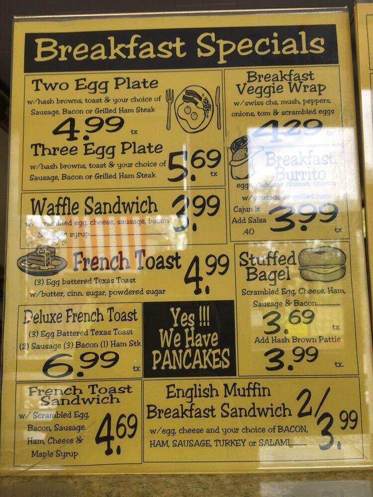 Quik Stop Deli - North Smithfield, RI menu_pic