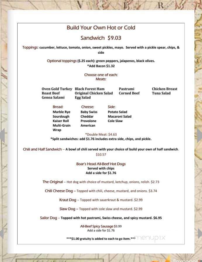 Goody's Deli & Pub - Hampton, VA menu_pic
