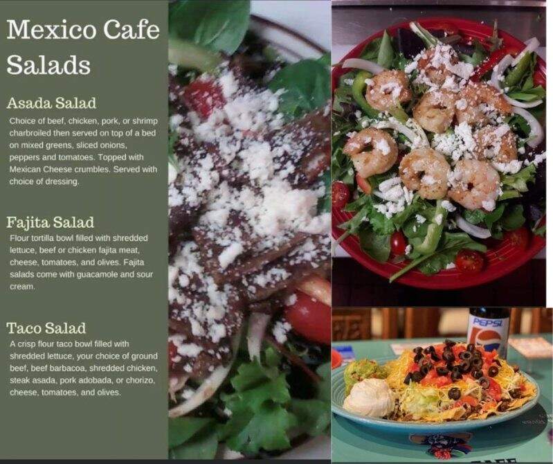 Mexico Cafe - Mount Vernon, WA menu_pic